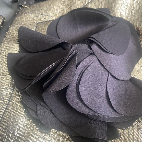 J.Crew Collection Metallic Smoking Jacket Blazer Size 2 - Picture 2 of 9